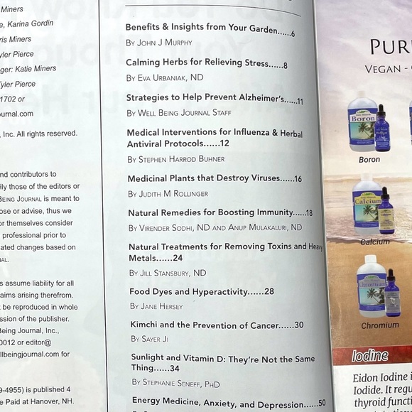 Well Being Journal Volume 29 No. 4 Fall 2020 - Picture 6 of 8